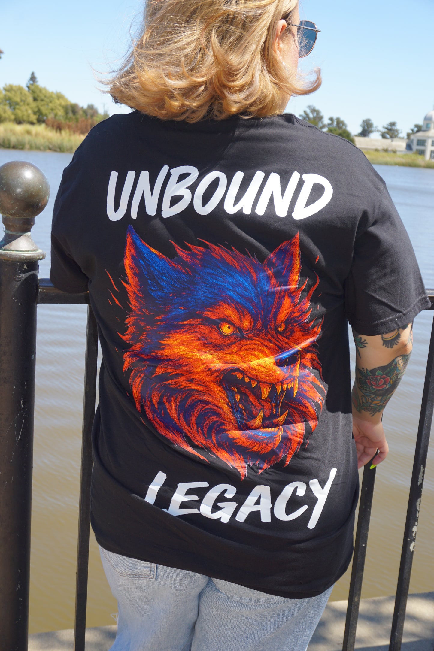 Blazing Wolf Tee