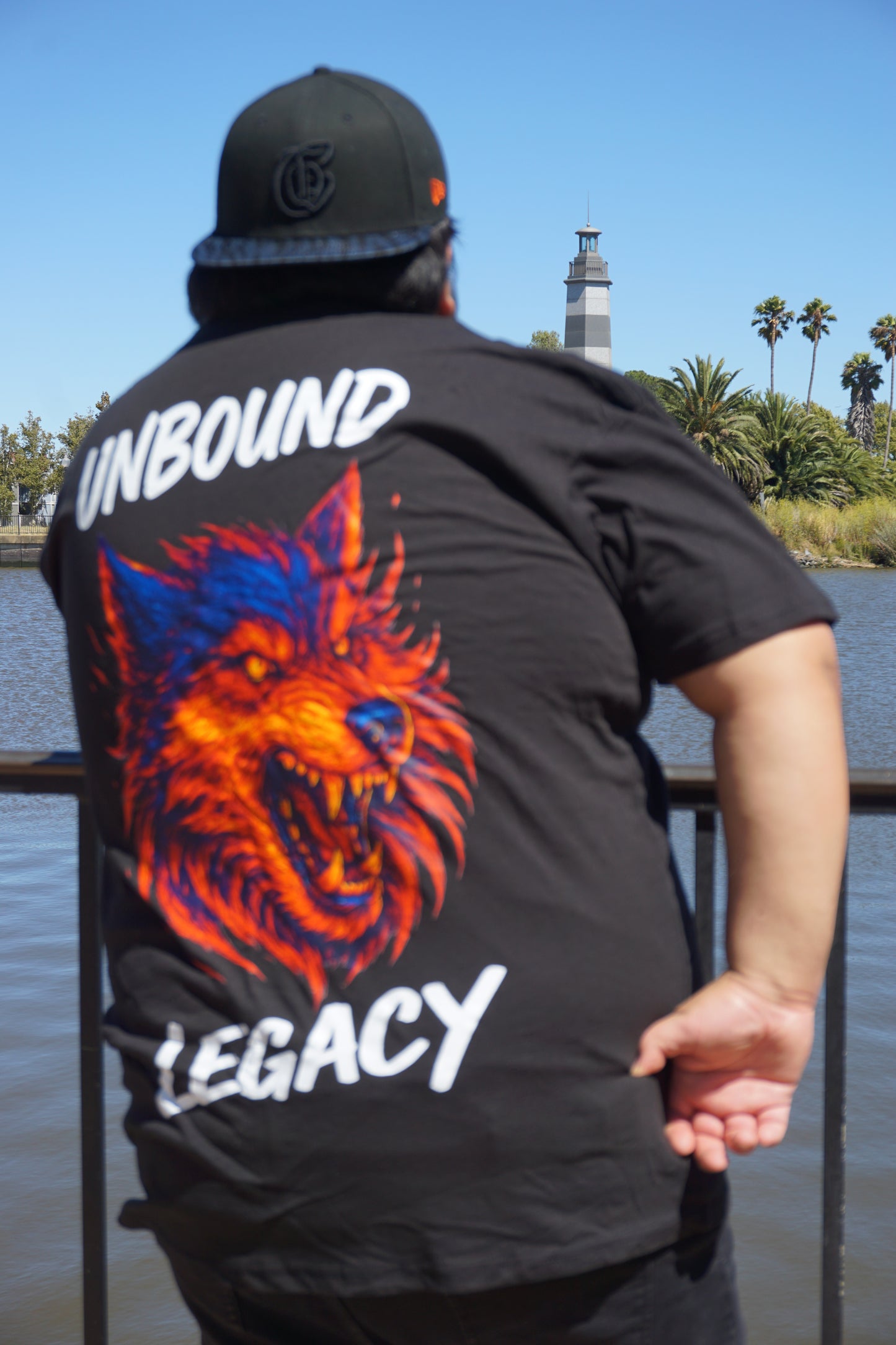 Blazing Wolf Tee